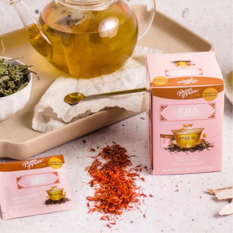 PMS Tea-Menopause Tea-Relief Herbal Tea-Wellness Tea for Women’s Hormonal Health