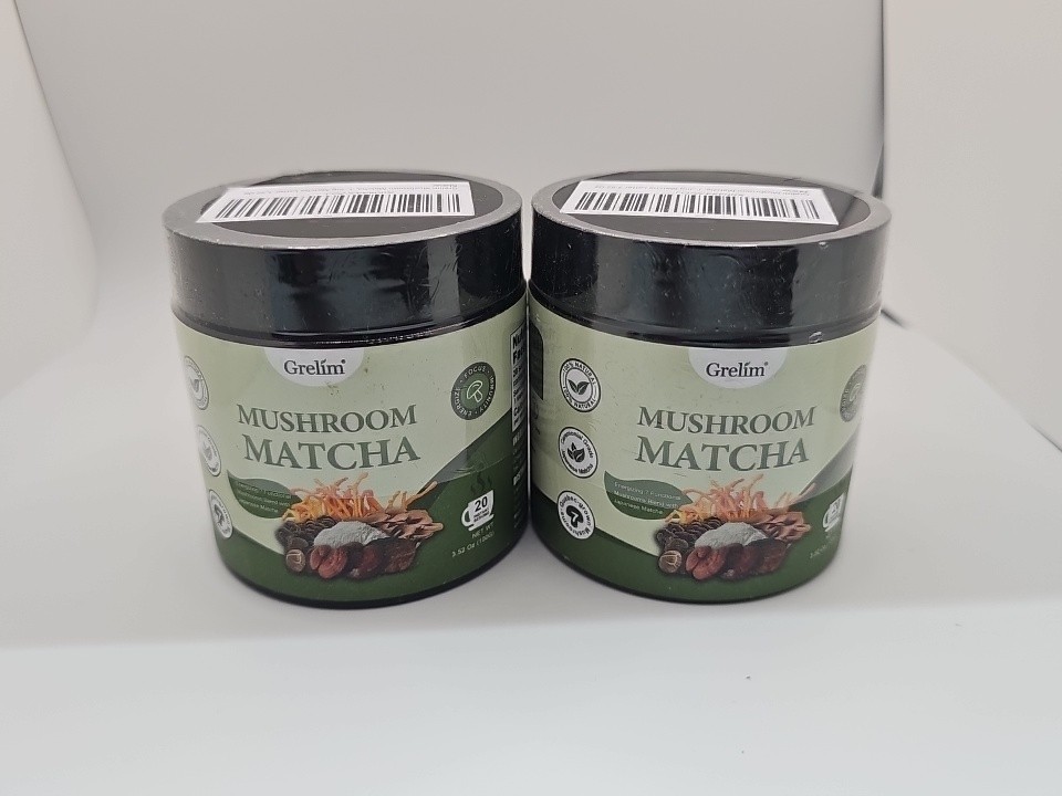 2 PK Mushroom Matcha Ceremonial Grade Japanese Matcha EXP 12/28