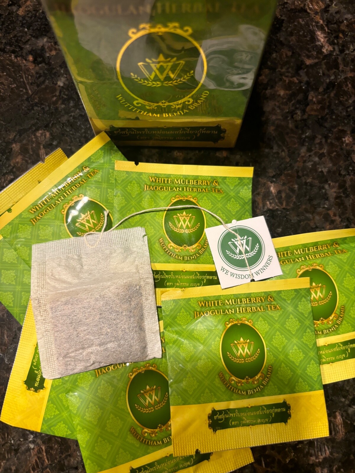 White Mulberry tea white Mulberry Leaf and JiaogulanTea – Blood Sugar