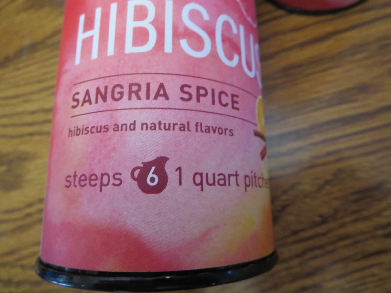 1 The Republic of Tea COLD BREW HIBISCUS Sangria Spice 6 Quarts EXP 5/2027