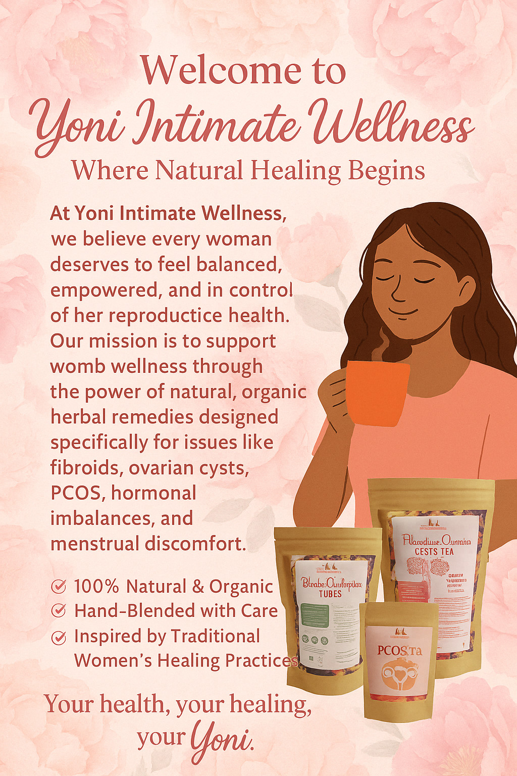 Hormone Balance Tea for PCOS – Reduce Cysts, Irregular Periods & Acne