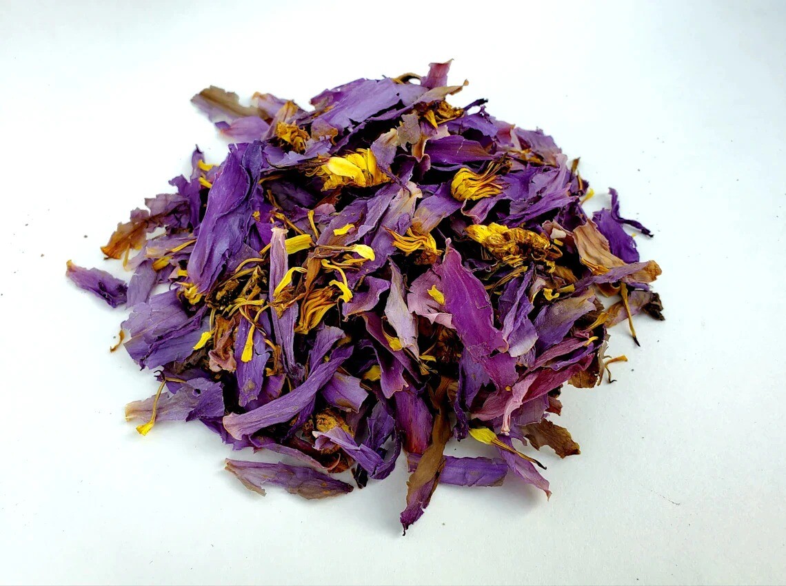 Dried Blue Lotus Flower/Nymphea Caerulea 100% Natural Organic From Ceylon New