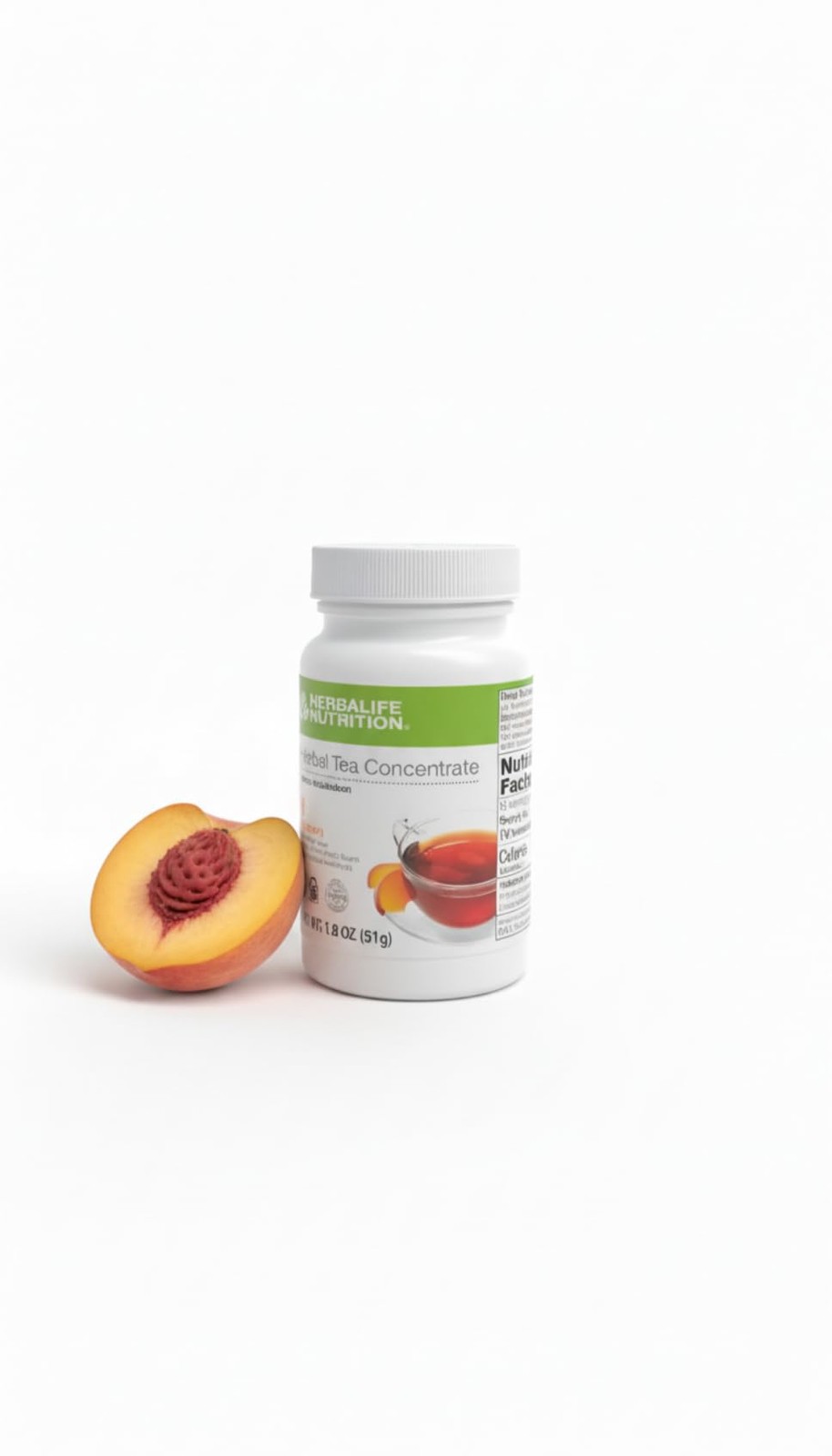 Herbal Tea Concentrate: Peach 1.8 Oz. (51g) Gluten Free, Naturally Flavored, …
