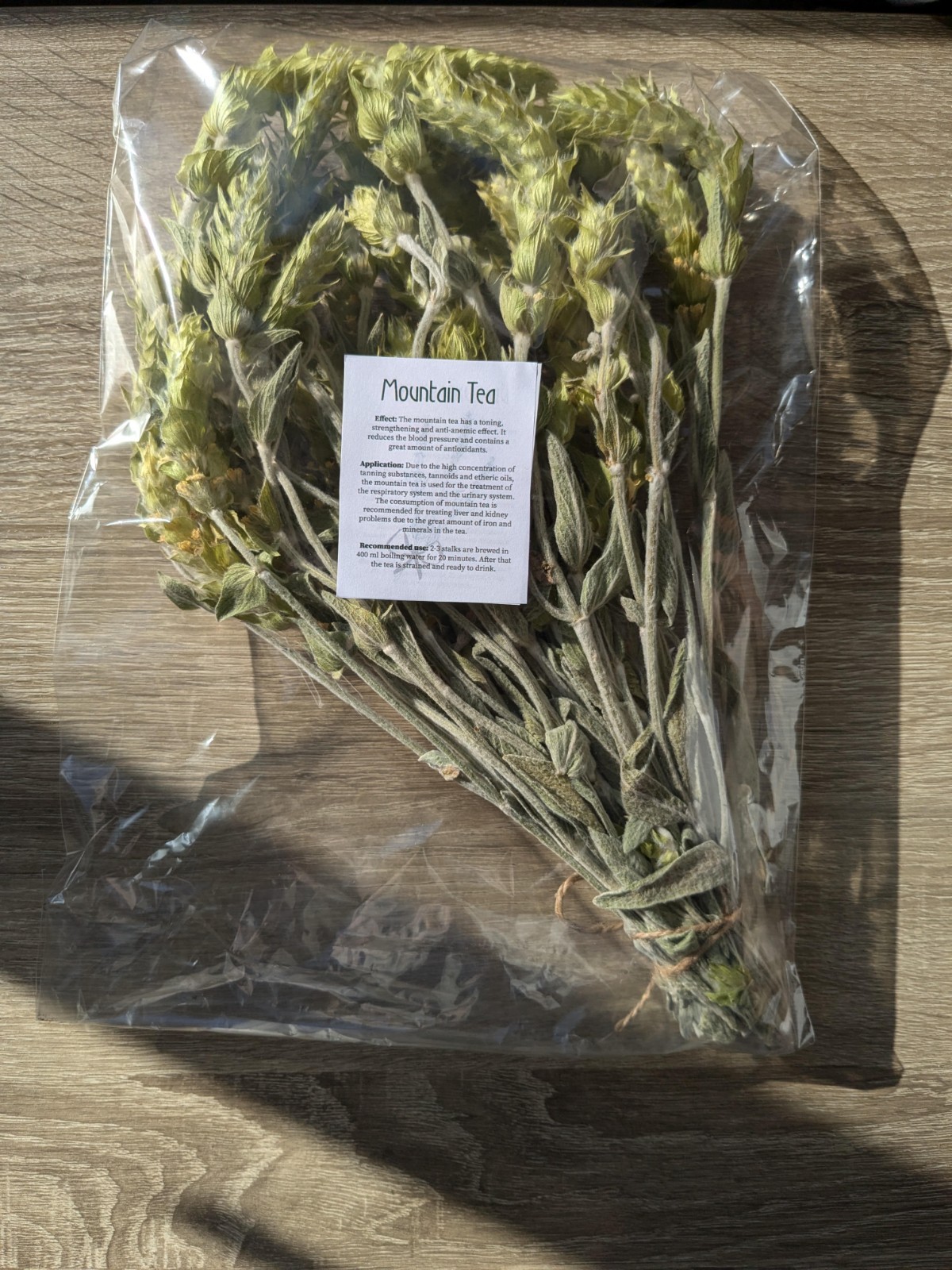 Mountain Tea |Bulgarian Mountain Tea | Herbs | Ironwort Tea | Sideritis scardica