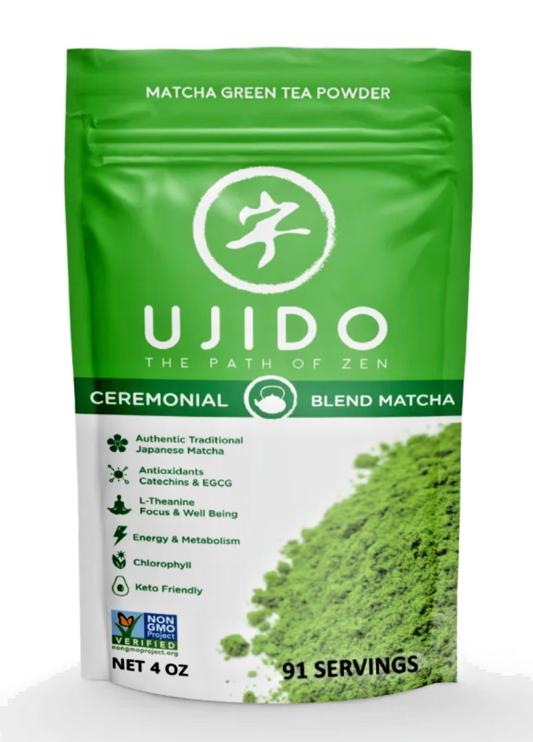 Ujido Ceremonial Blend Matcha Green Tea Powder 4 oz – FRESH
