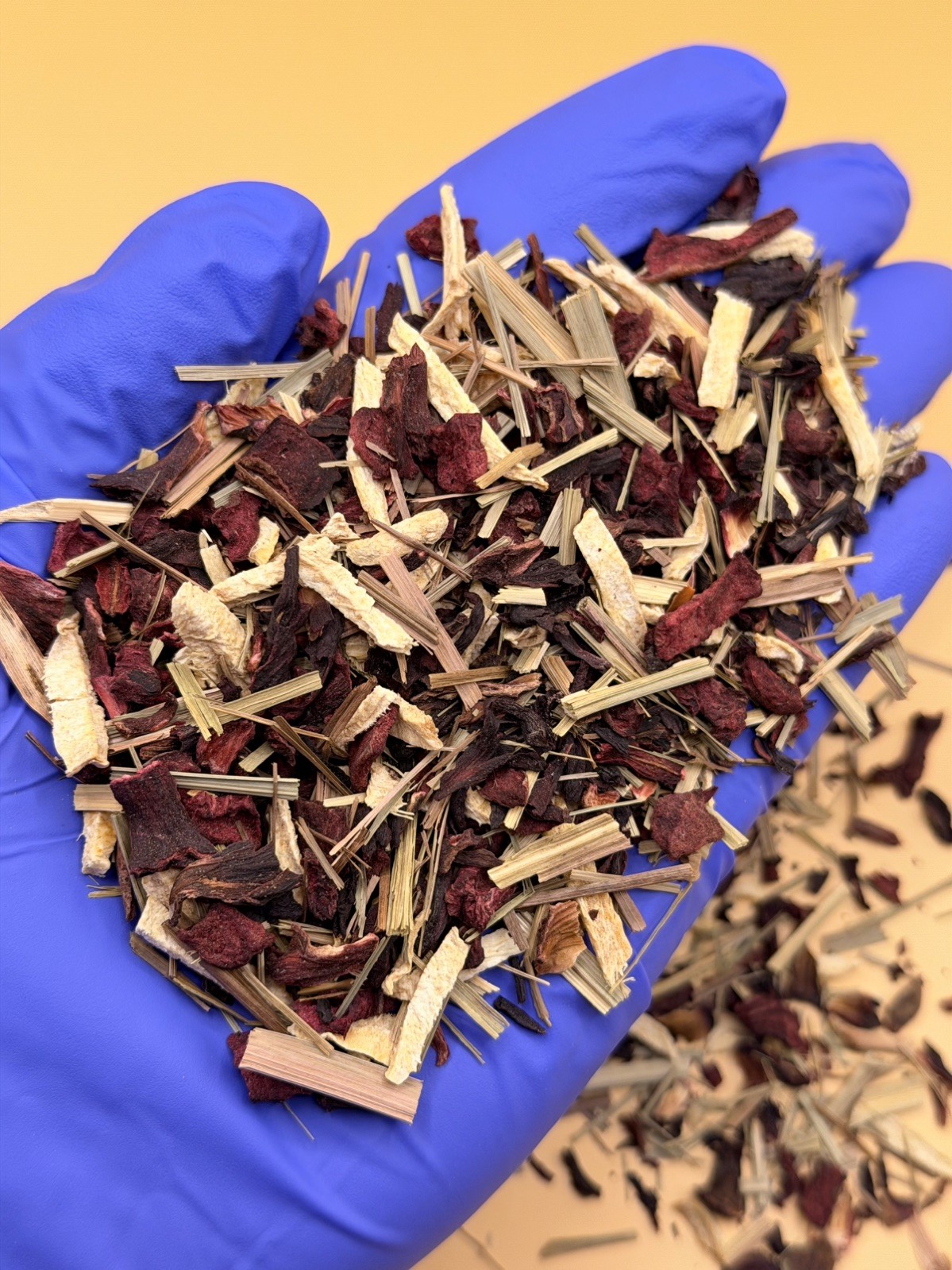 PulseGlu Herbal Tea – 15 Tea Bags – 60g – Hibiscus, Beets, Ginger, Lemongrass