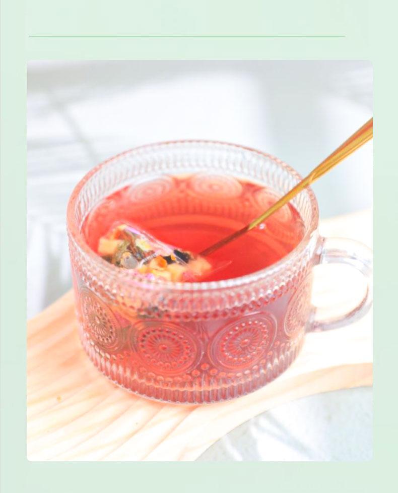 Apple Rose Lotus Leaf Tea with Cassia Seed Mulberry Tea Bags Detox Slimming