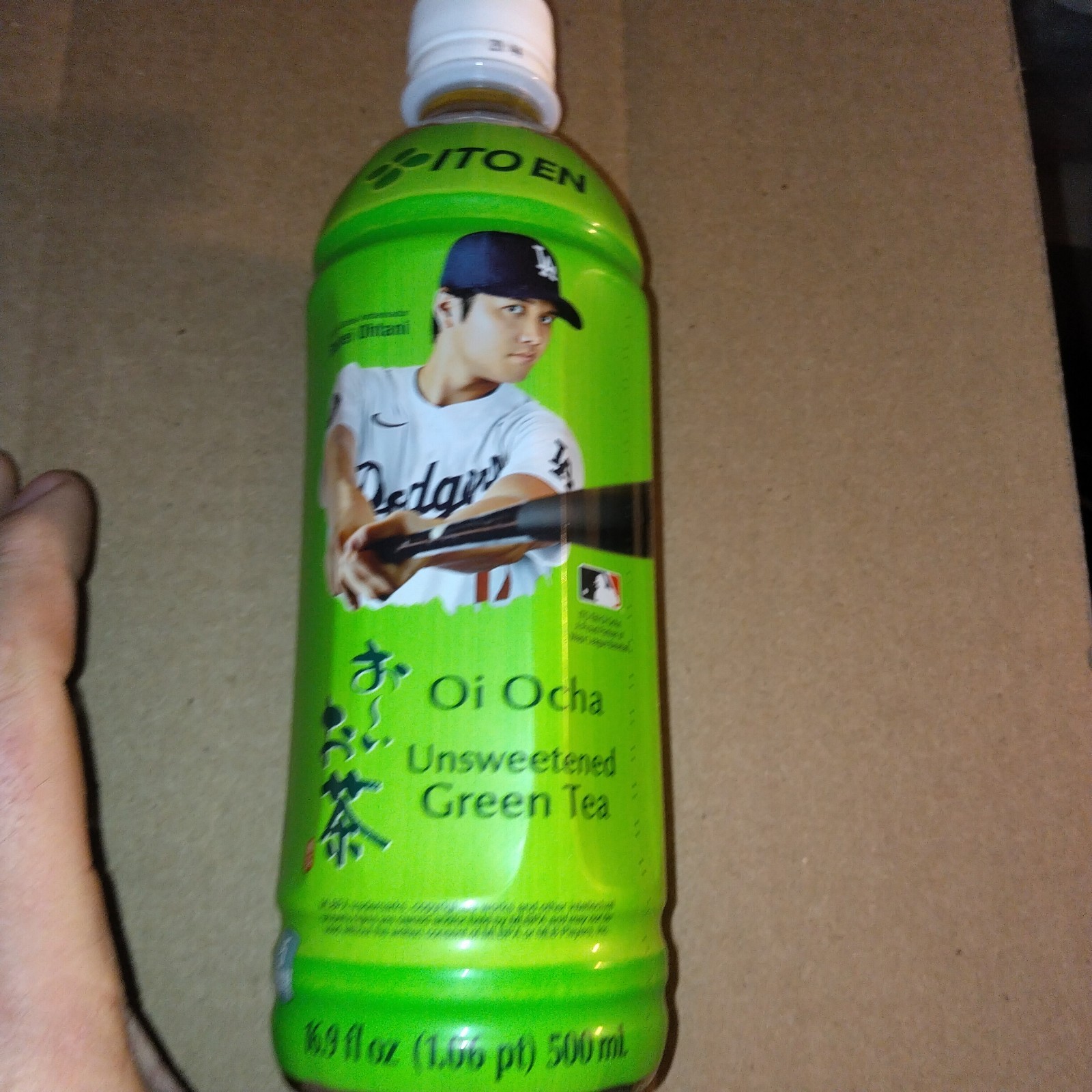 NEW SEALED Ito En Oi Ocha Unsweetened Green Tea Bottle – Shohei Ohtani / Dodgers