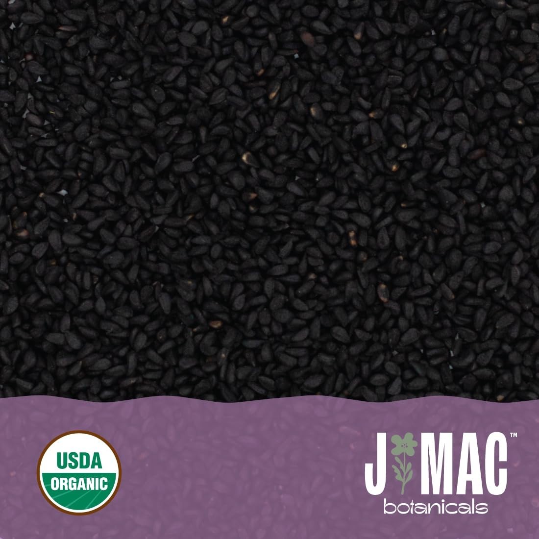 Organic Nigella Seeds 1lb – USDA Certified Black Cumin, Nigella Sativa, Kalonji