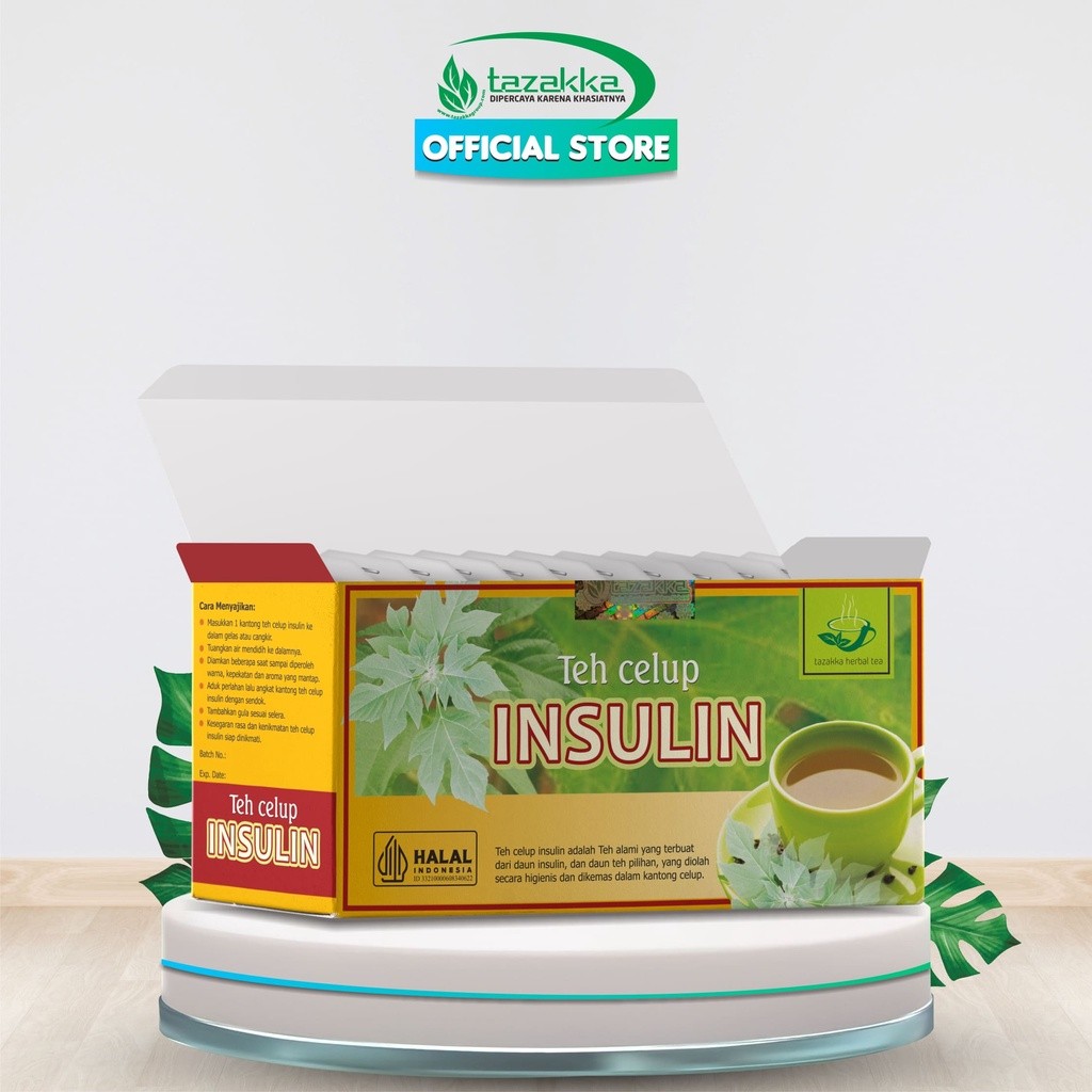 3x Insulin Leaf Herbal Tea Bags 50g (150g total) mindful cooking aroma ritual