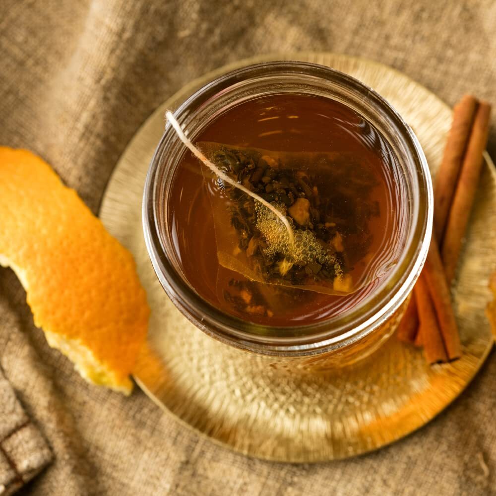 Harney & Sons Hot Cinnamon Spice Tea Tin – Black Tea with Orange & Sweet Clove