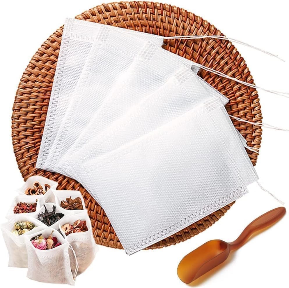 High-Quality Disposable Tea Bags – 200pcs for Loose Leaf and DIY Herbal Teas