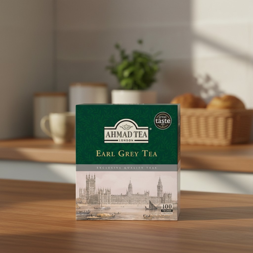 Earl Grey Tea Bags, 100 Count – Gluten-Free and Diabetic Friendly
