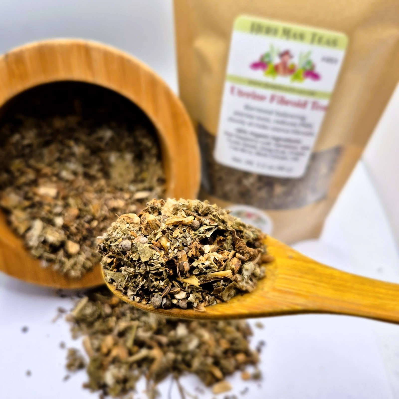 FIBROID TEA – reduces Fibroids & helps balance hormones by master herbalist 4oz