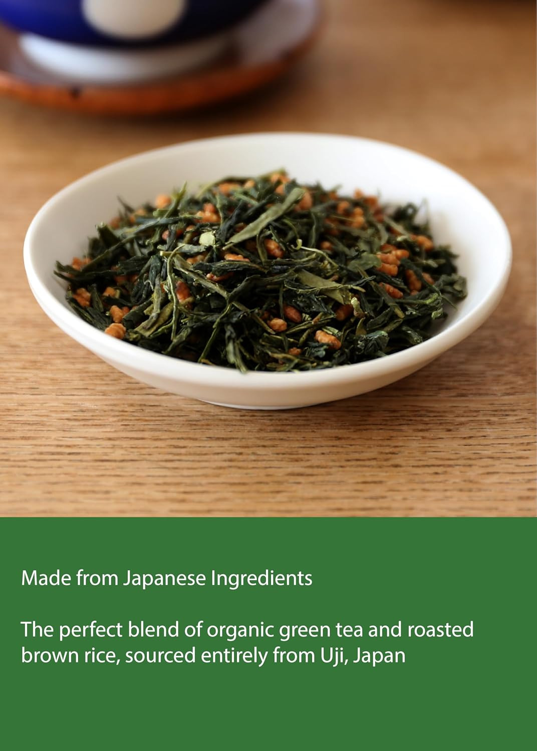 Organic Genmaicha Green Tea with Roasted Rice, 35.27 Oz