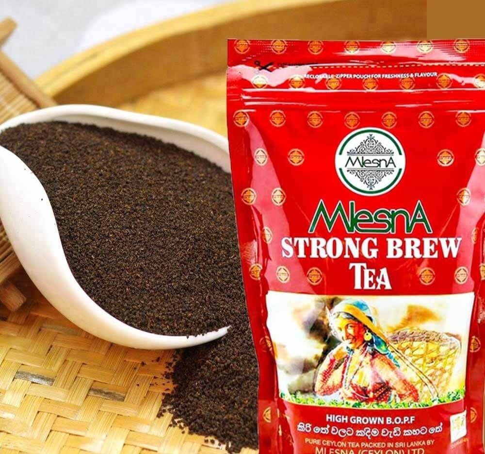 Mlesna Strong Brew Tea 400g – 14.1oz BOPF Pure Ceylon Black Tea High Grown Loose