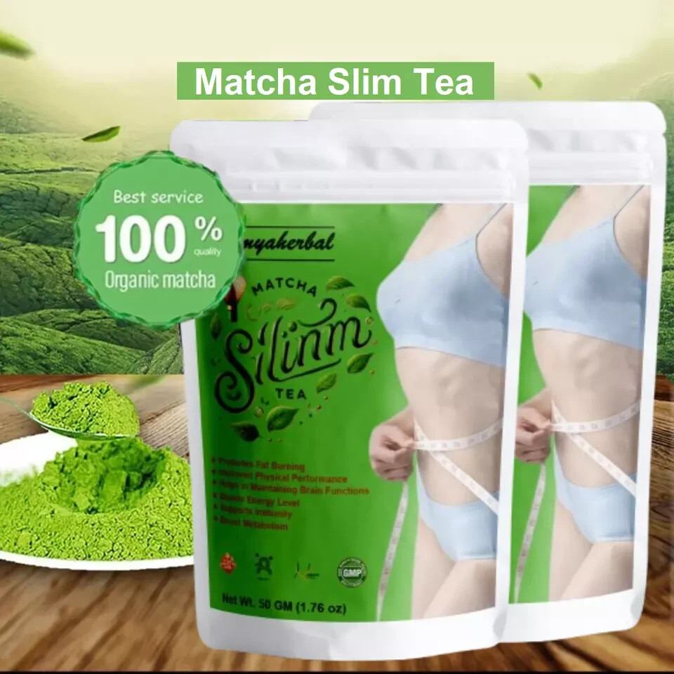Matcha Slim Green Tea Weight Management High In Antioxidants Detoxifying (50gm)