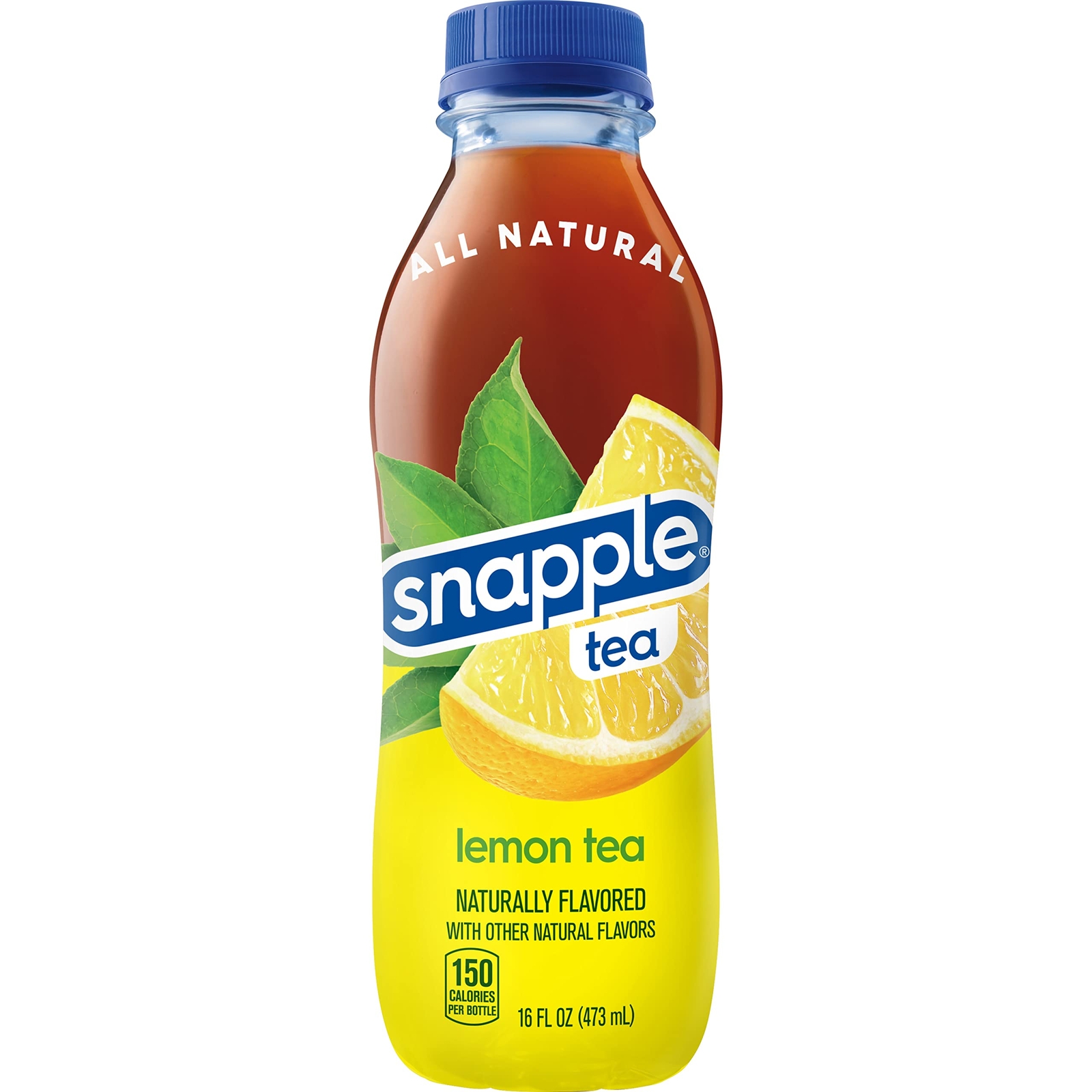 Snapple Lemon Tea 16 Fl Oz Pack of 12 All Natural Gluten Free Refreshing Flavor