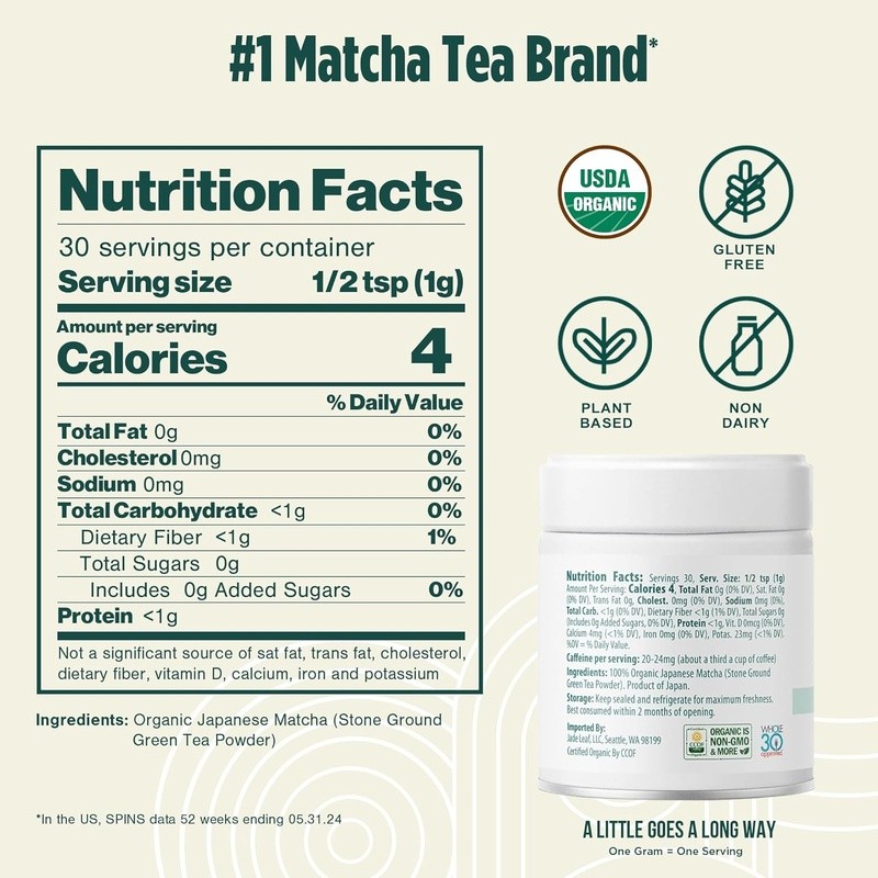 Organic Japanese Matcha Powder Ceremonial Grade Green Tea Antioxidant Drink New