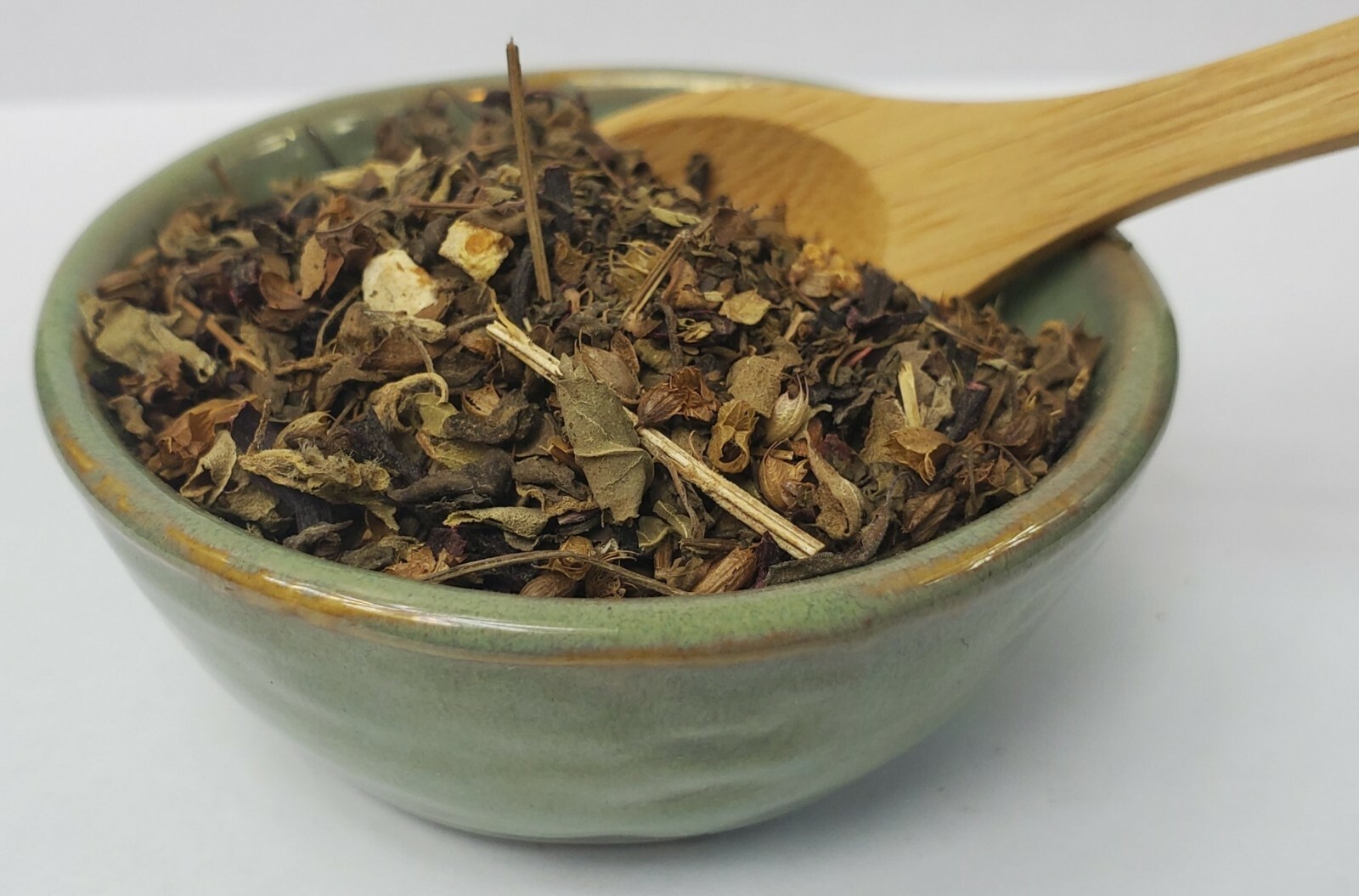 Stress Away Tulsi Guayusa Hibiscus Flower Holy Basil Cinnamon Herbal Tea
