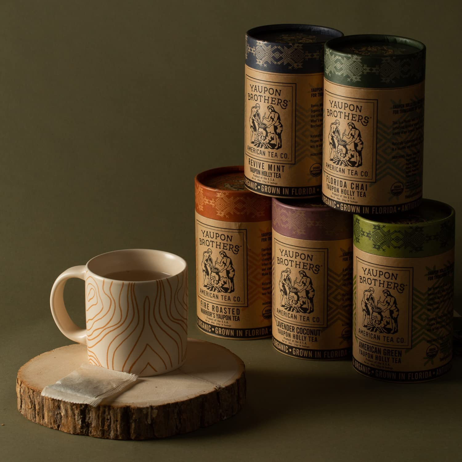 Yaupon Brothers Chai Yaupon Tea – 16 Eco-Friendly Yaupon Chai Tea Bags Crafted f
