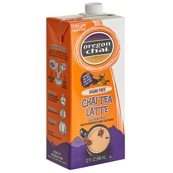 32 fl. oz Oregon Chai 1:1 tea Concentrate (select flavor below)