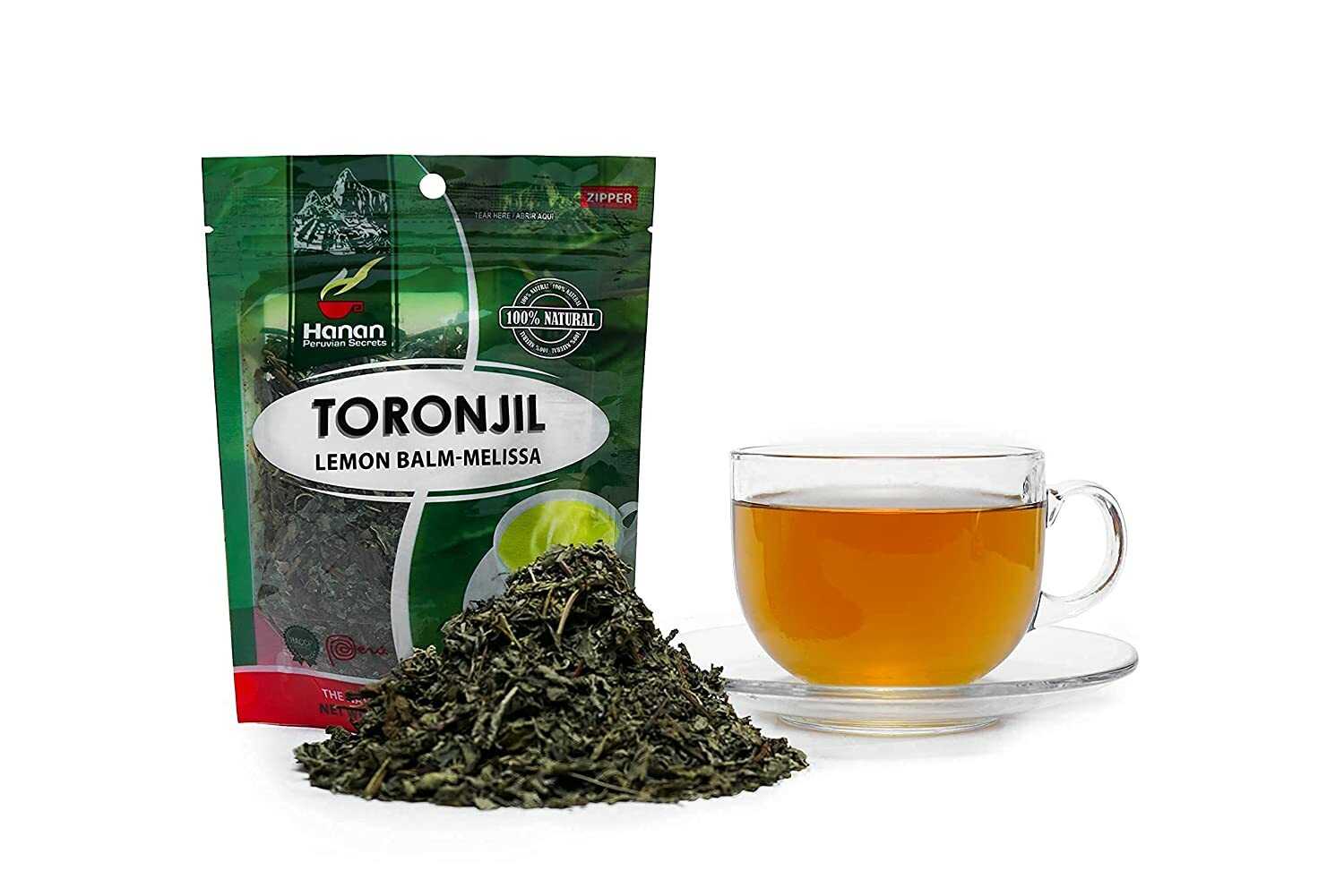 Hanan Peruvian Secrets Toronjil | 100% Natural Lemon Balm | 1.06oz / 30g |Natura