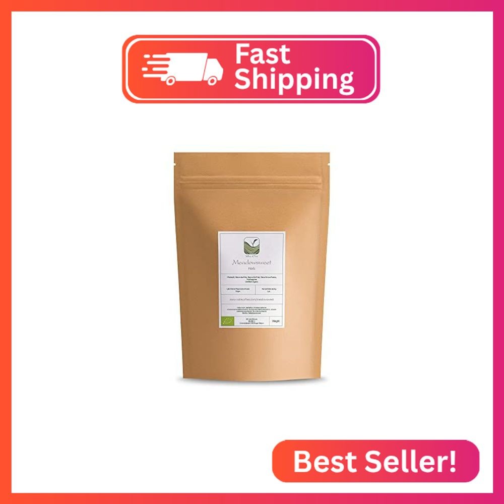 Meadowsweet Tea Dried Whole Herb Flowers – Sweet Floral Almond Aroma