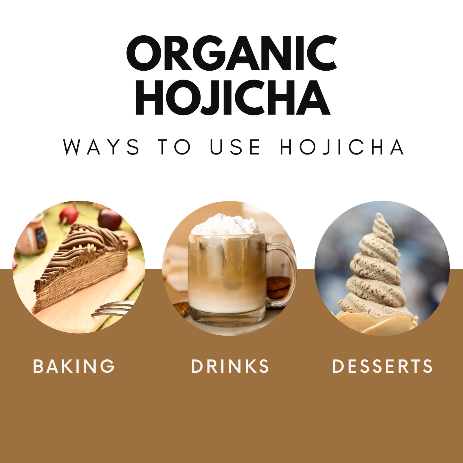 Teafy Organic Hojicha Roasted Green Tea Powder From Shizuoka 50 Gram