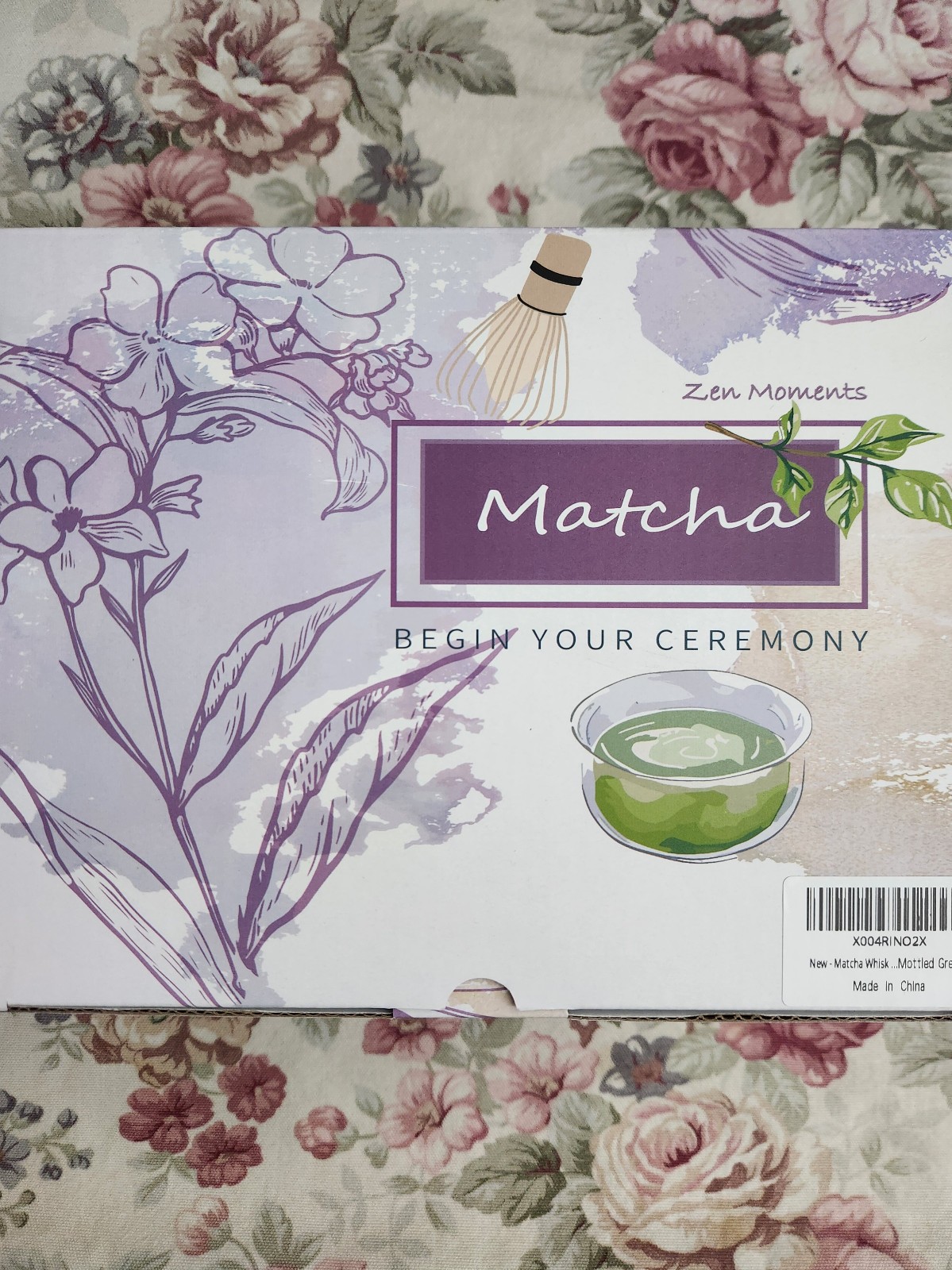 Seven-Piece Matcha Tea Set ~ Lovely Boxed Utensil Set ~ Great Gift Idea!