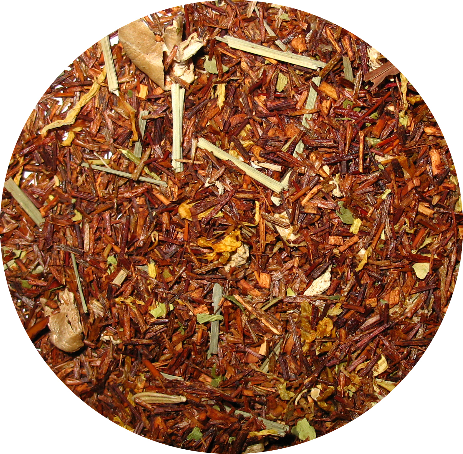 Lemon ginger natural flavored rooibos herbal tea 1 LB