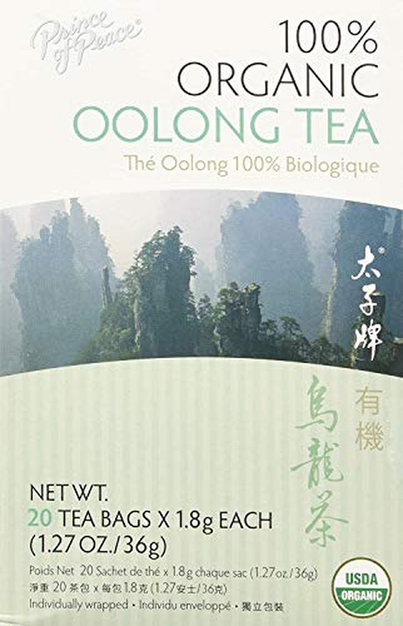 Organic Oolong Tea, 20 Tea Bags – 100% Organic Black Tea