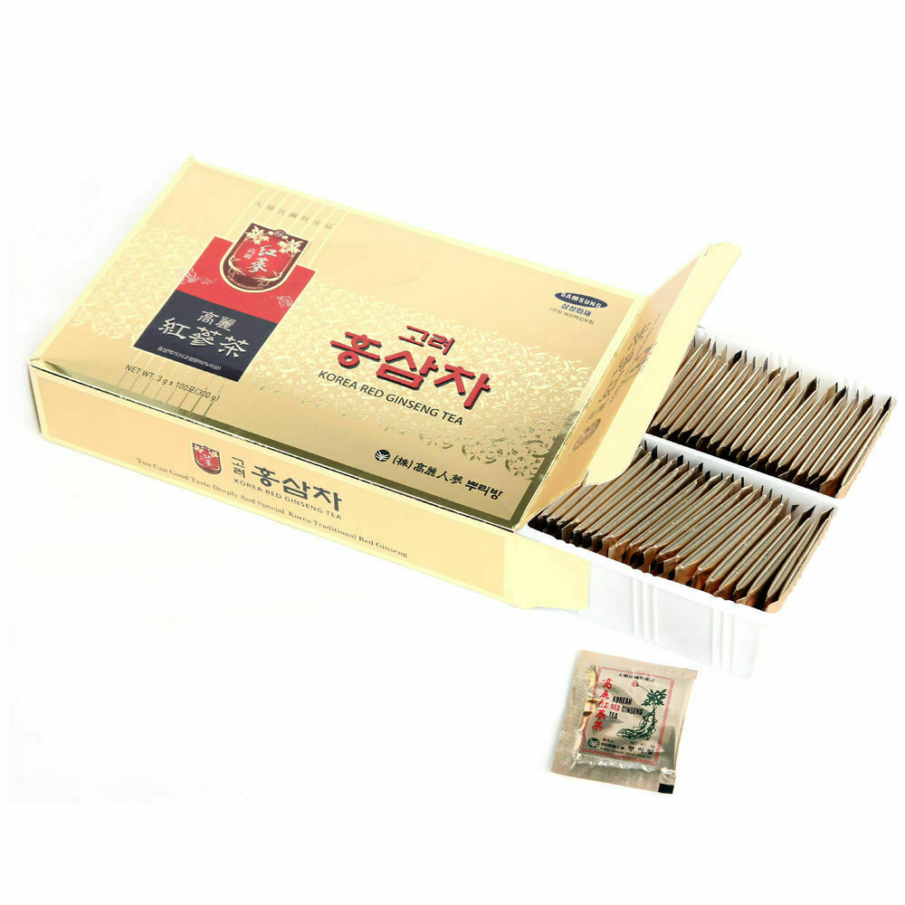 Korean Red Ginseng Extract Red Ginseng Root Tea 3g x 100 bags Healthy Tea