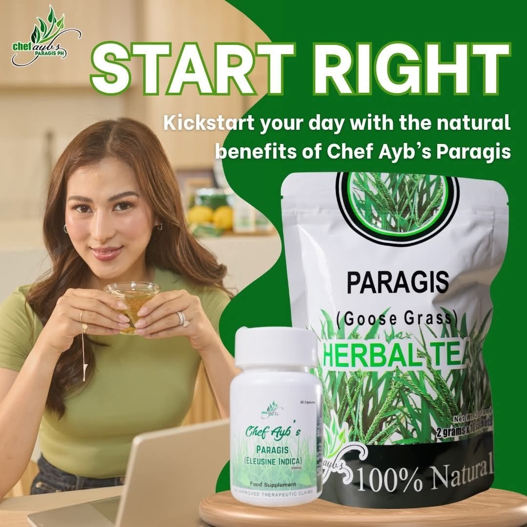 Chef Ayb’s Paragis Herbal Tea 100% Natural Caffeine-Free 2g x 10 Sachets