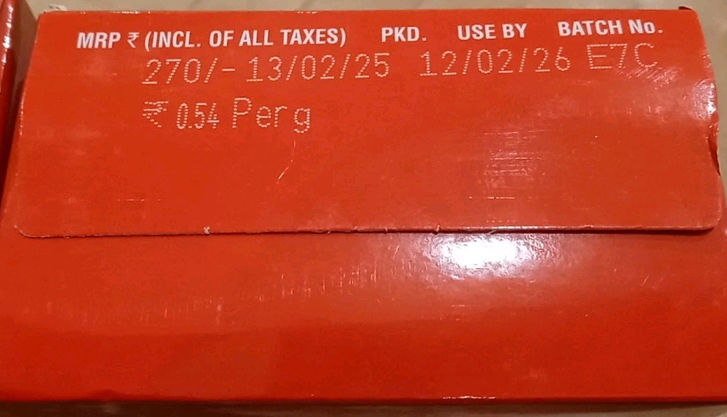 Brooke Bond Red Label Tea Leaf Carton, 500g Free Shipping 12/02/26