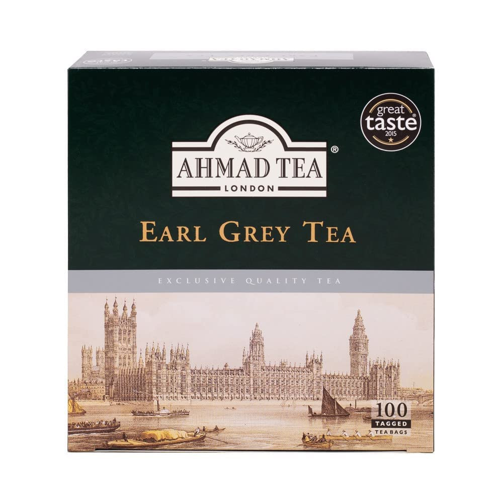 Earl Grey Tea, Tagged Teabags without Envelopes, 100 Count