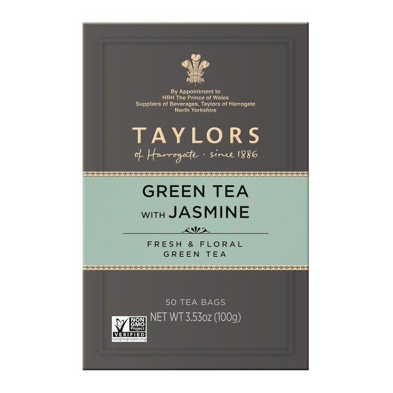 Jasmine Green Tea Bags 50 Count Floral Infusion Healthy Organic Beverage New