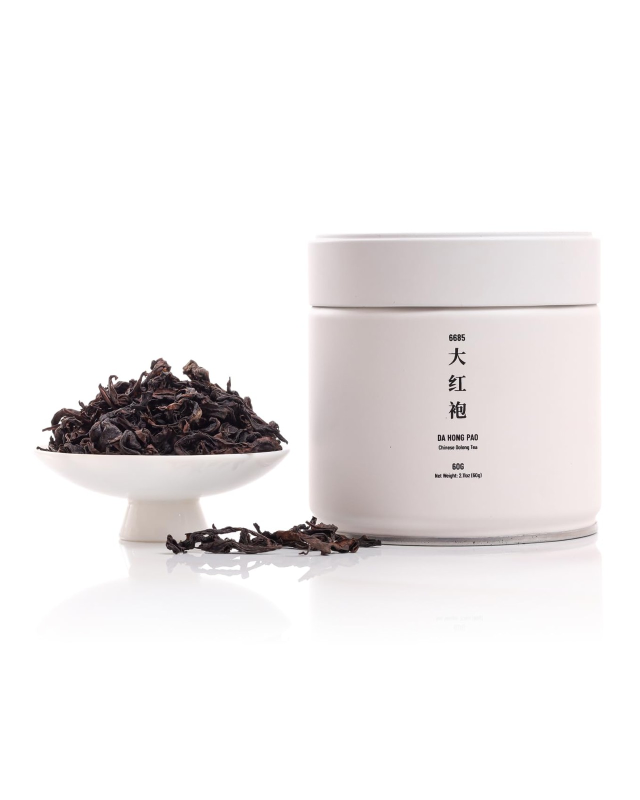 Premium Oolong Tea Loose Leaf, High Mountain, 2.11 Ounce 60g, Tin Canister