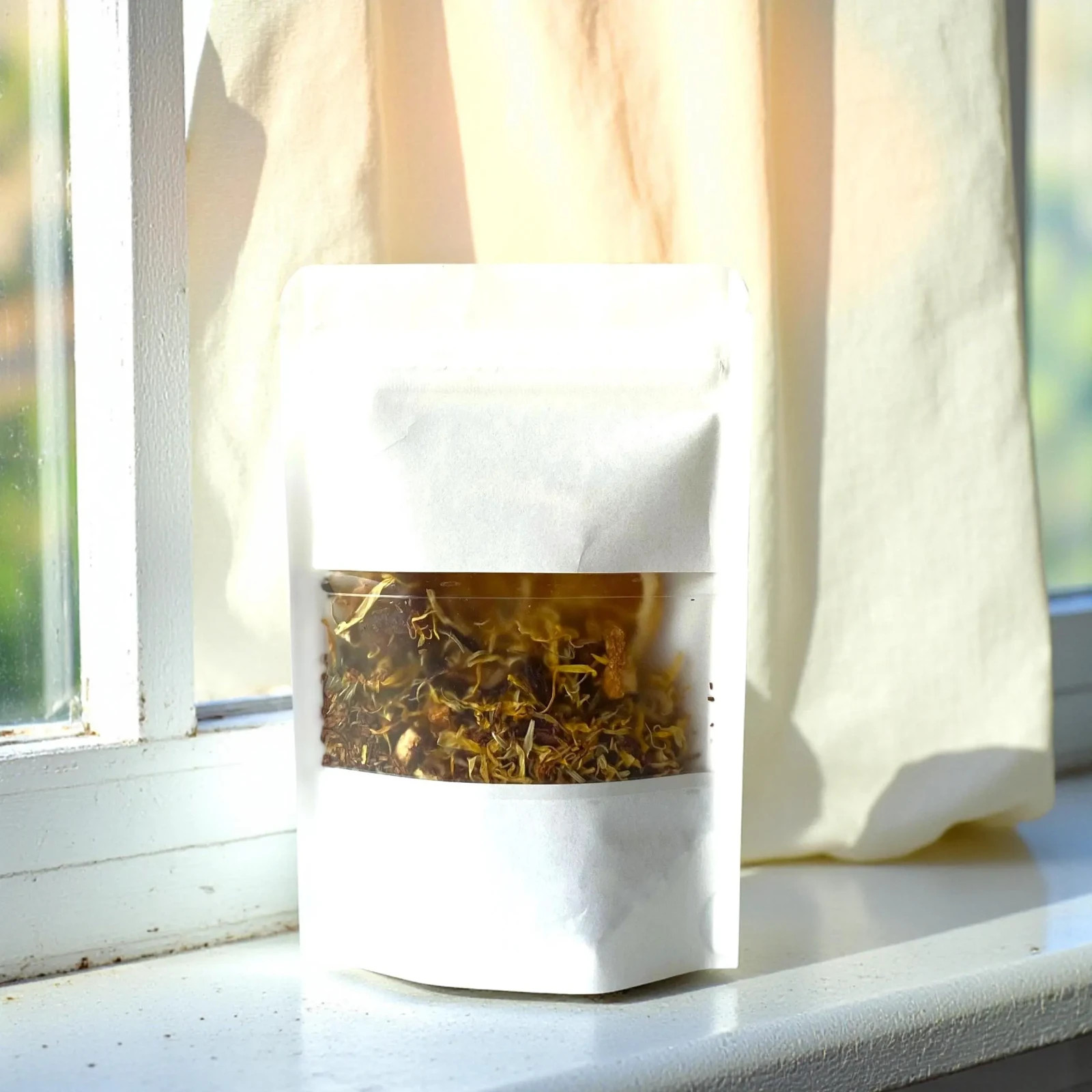 Cranberry Orange Tea Blend Organic Herbal Citrus Hibiscus Handmade Fresh
