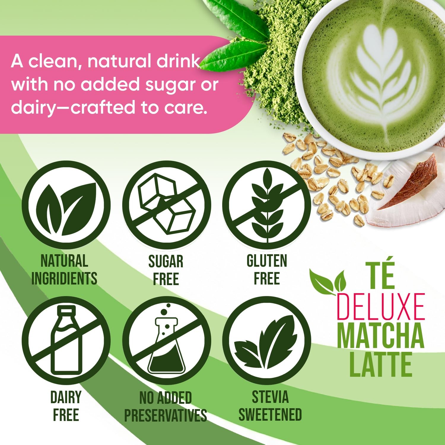 Matcha Latte – Japanese Ceremonial Premium Matcha Green Tea Mix with Coconut …