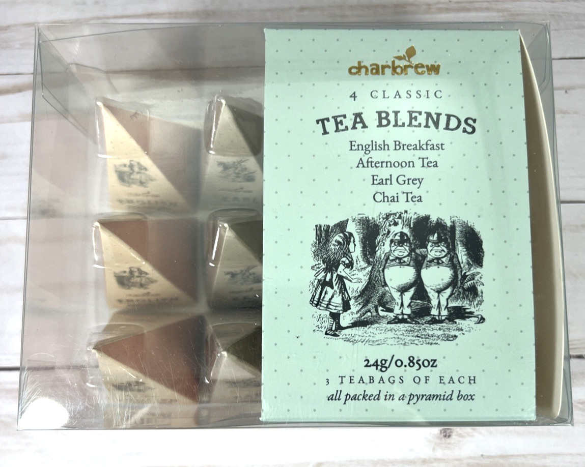 Charbrew Classic Tea Blends English Afternoon Earl Grey Chai Alice In Wonderland