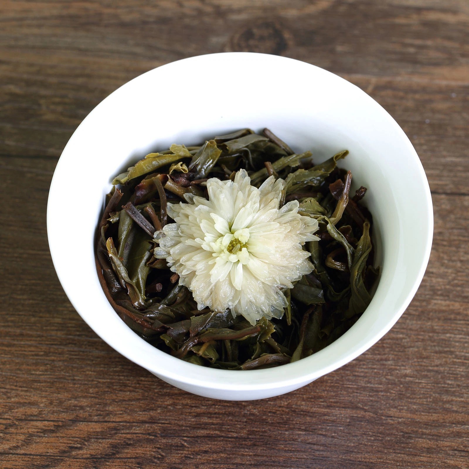 250g 2017 Year White Chrysanthemum Yunnan puer Pu’er Puerh Tea Raw Ball Tuo
