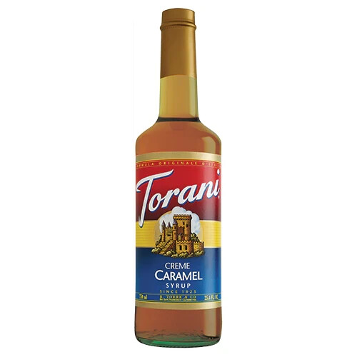 Torani Creme Caramel Syrup (750 mL), G-Creme Caramel