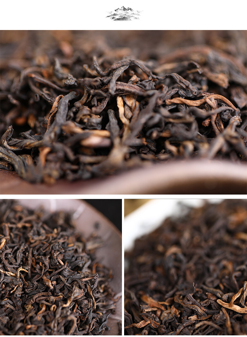 2019 Lao Tong Zhi Third Grade Ripe Puer Loose Tea Haiwan Shou Puerh Tea 500g