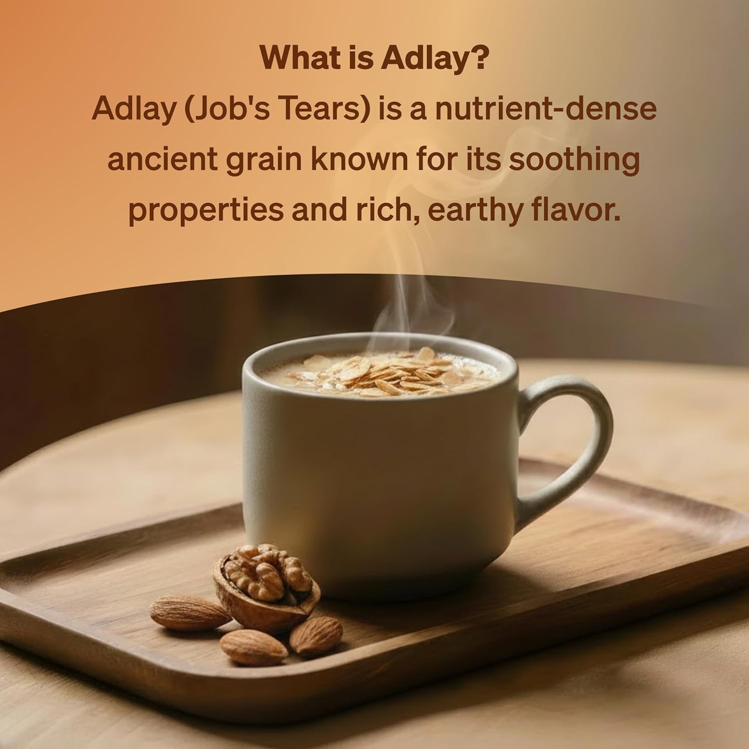 Walnut Almond Adlay Tea Drink Mix – Korean Yulmu Cha Job’s Tears Roasted Grain &