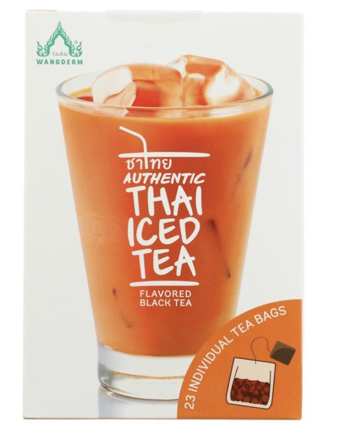 92 Tea Bags Wang Derm Authentic Thai Iced Tea Black 4 – 2.8 Oz Boxes 23 Each