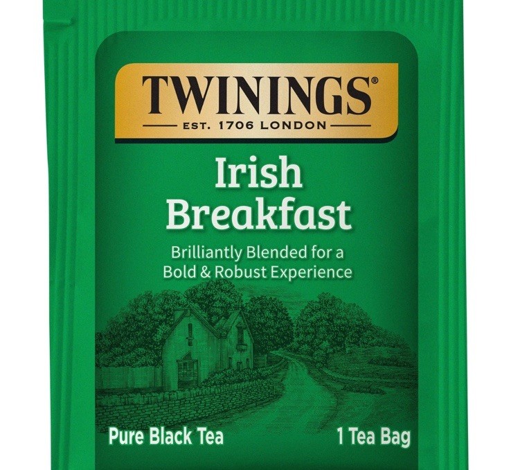 Twinings Irish Breakfast Tea Bags Bold Black Tea 20 Count Pack of 6