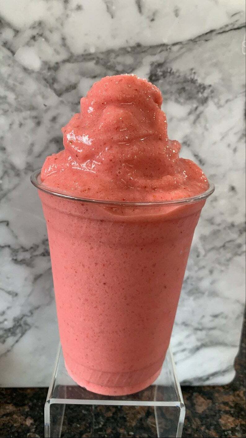 Premium STRAWBERRY WATERMELON Powder Boba Bubble Tea Tapioca Pearl Smoothie12 oz