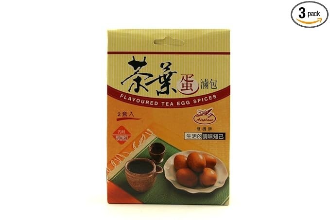 Tea Eggs Seasoning.Flavouring for tea eggs bag. Cha Ye Dan lu bao. Pack of 1 .