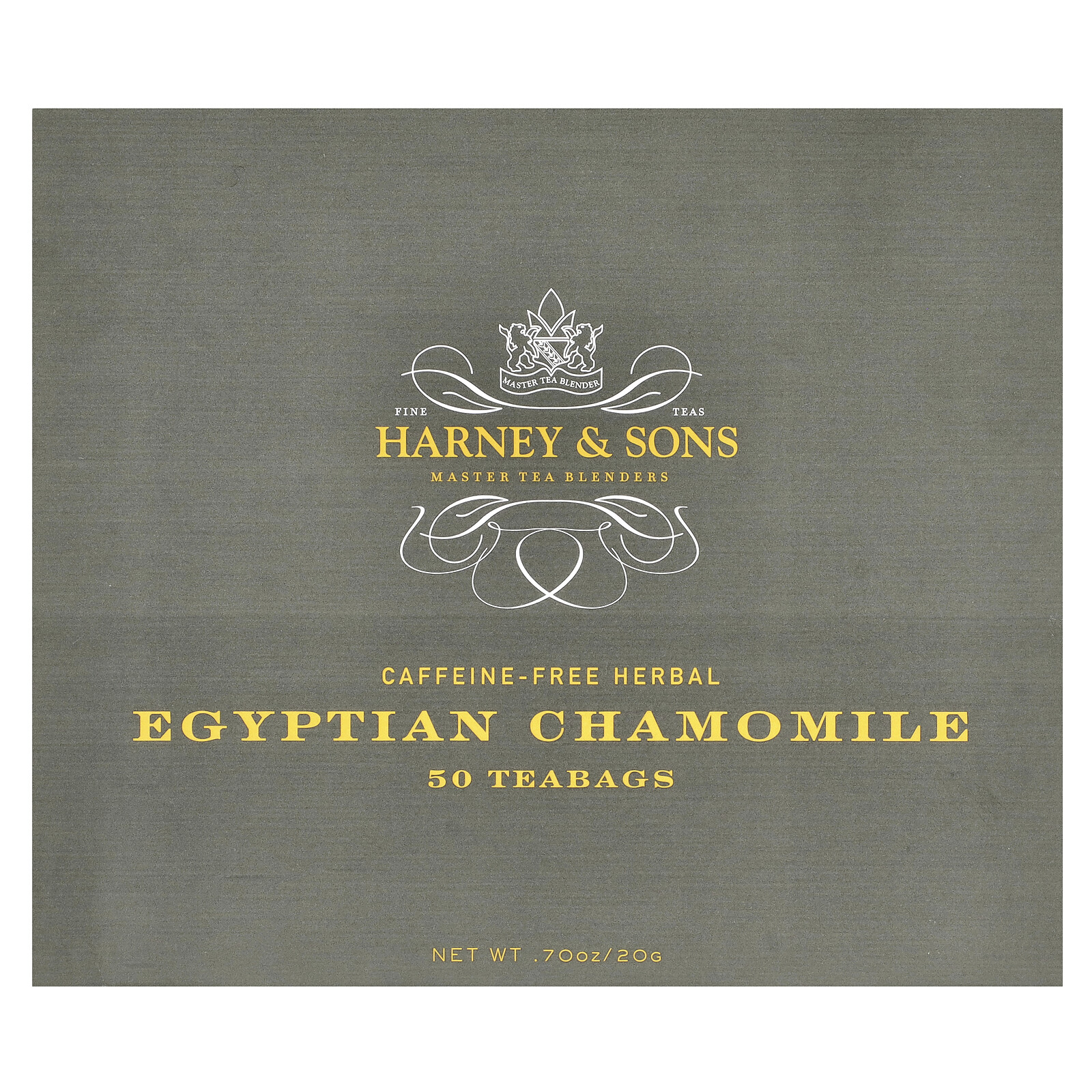Egyptian Chamomile Herbal Tea, Caffeine-Free, 50 Tea Bags, 0.7 oz (20 g)
